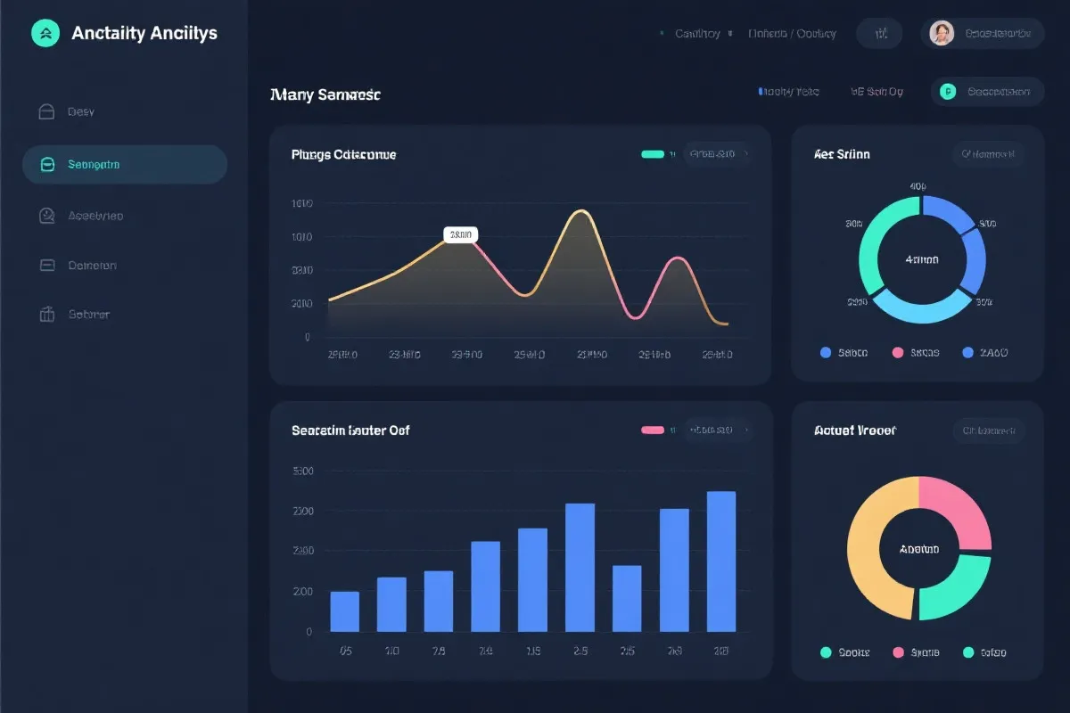 数据分析看板示例