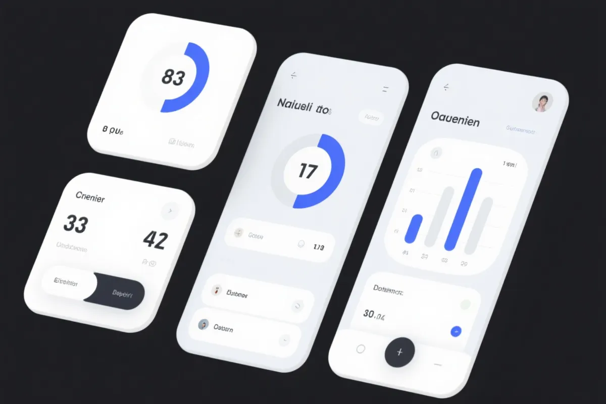 轻量化看板与组件示例